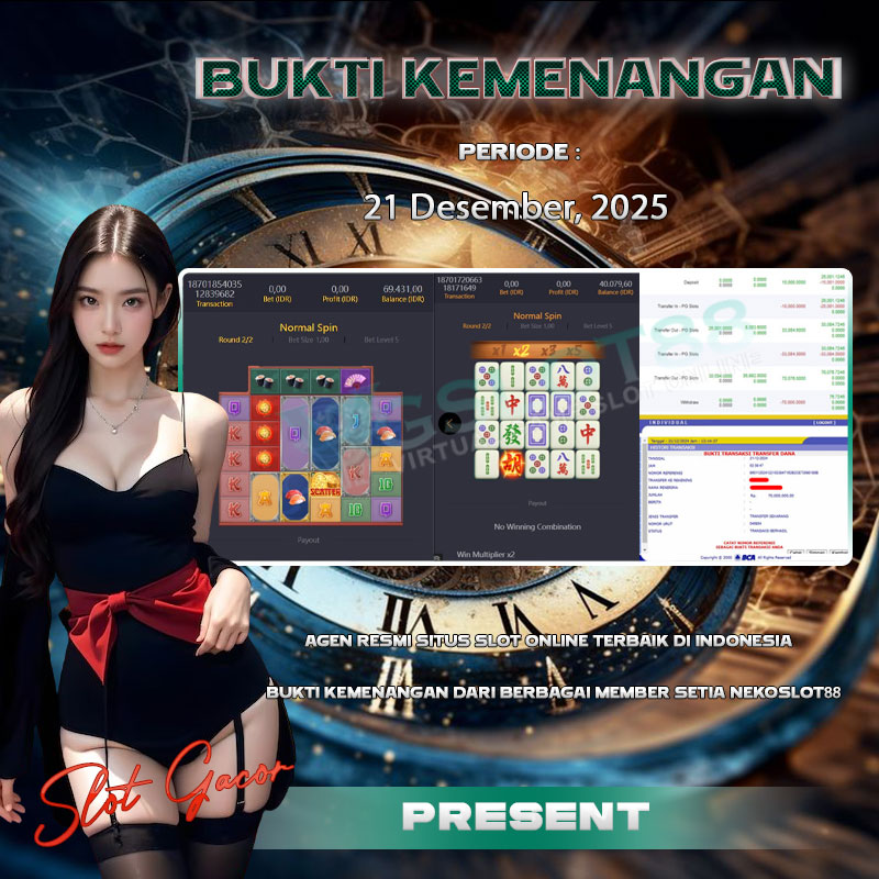 VGSLOT88: Selamat Kepada Pemenang User ID LI**N98