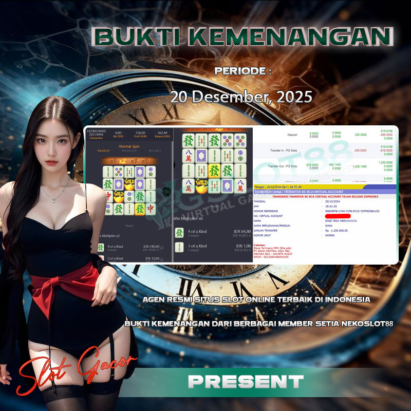 VGSLOT88: Selamat Kepada Pemenang User ID OJ****O99